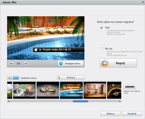 MAGIX Ratuj swoje kasety wideo! 4.0 PL interfejs3