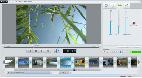 MAGIX Video easy 3 HD PL interfejs